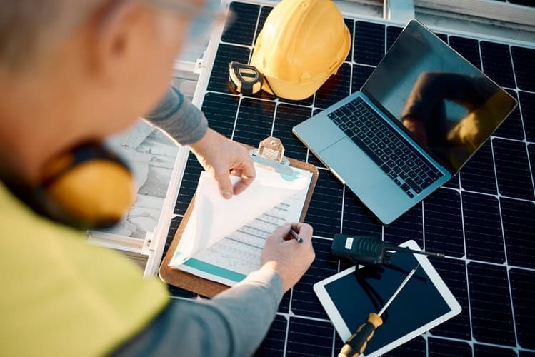 Formal and legal process of power line construction