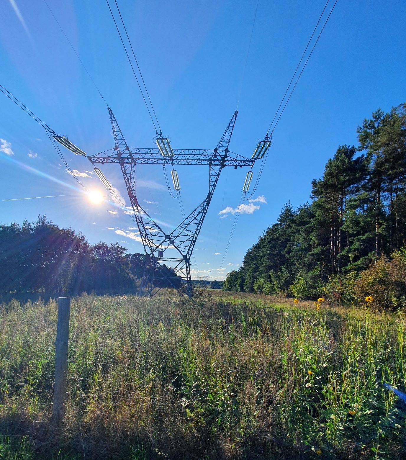Modernizacja linii energetycznej 400 kV Słupsk-Żarnowiec