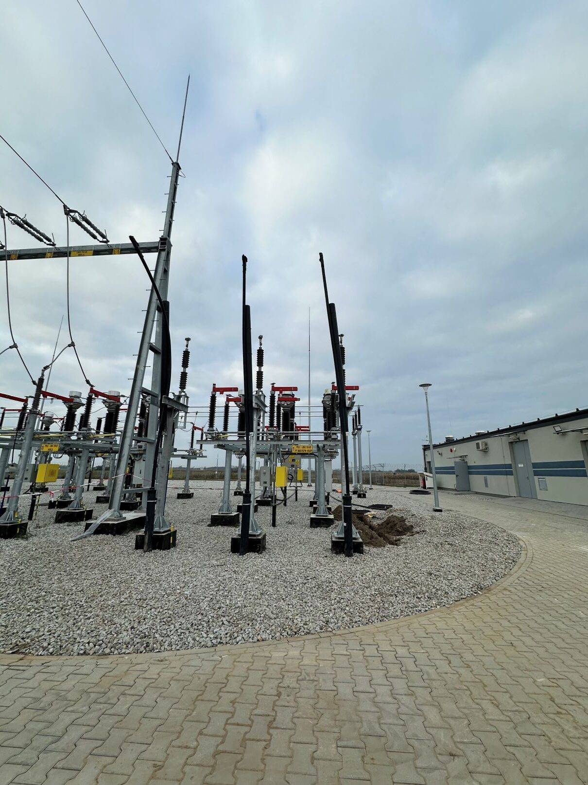 Kostrzyn and Podstolice traction substations
