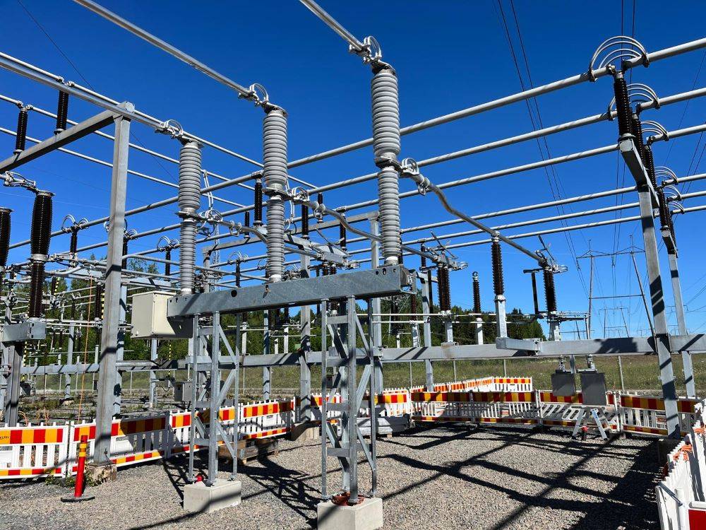 Extension of the 110 kV Nurmijärvi substation in Finland