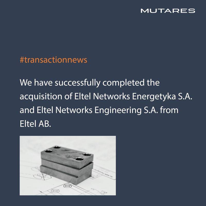 Mutares owns two Eltel Networks companies in Poland