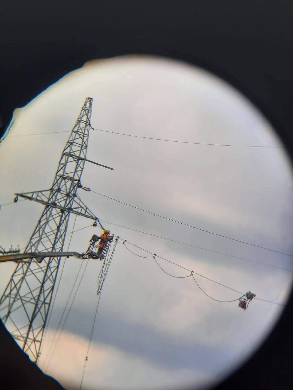 Linia napowietrzna 110 kV Recław-Maszewo – zastosowanie metody rolek obrotowych