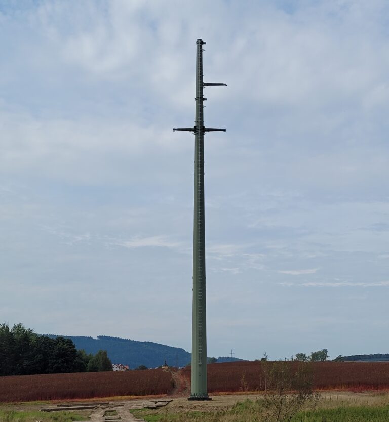 Reconstruction of the 110 kV overhead power line Boguszów - Podzamcze/Marciszów, route of the Boguszów - Podzamcze line – el.demo.weblegend.pl