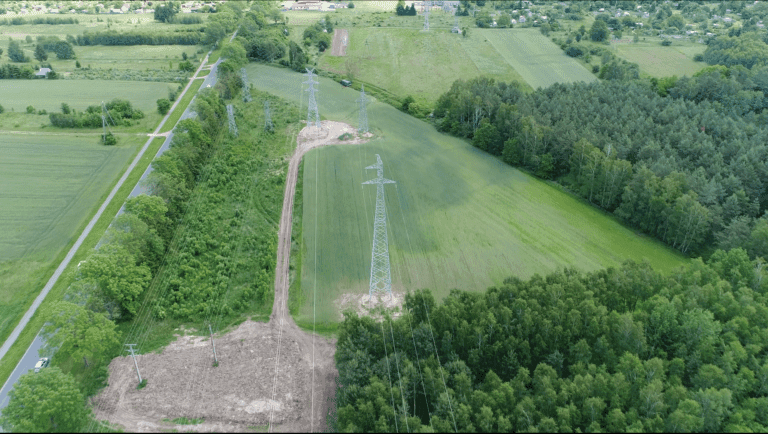 Inventory of high voltage power line 110 kV – el.demo.weblegend.pl