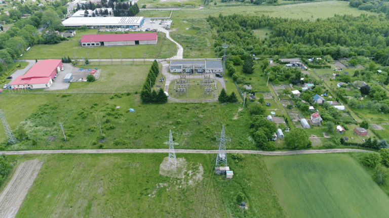 Identification and recording of the current state of the terrain under the high-voltage power line – el.demo.weblegend.pl