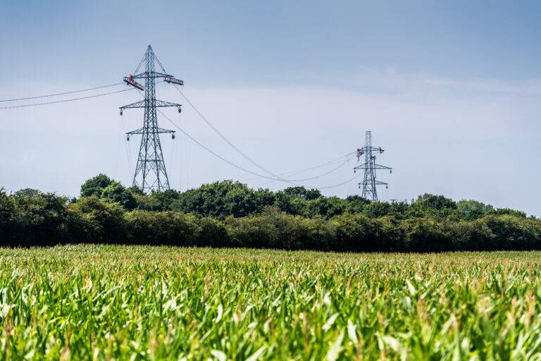 Napowietrzna linia 400 kV Richborough – Canterbury, Wielka Brytania – el.demo.weblegend.pl