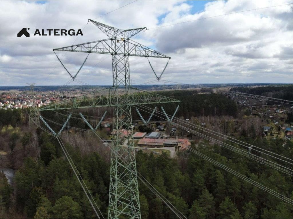 400 kV overhead line – replacement of damaged spacers